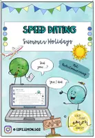 Vorschau - Stundenentwürfe - Speed Dating: Summer Holidays (Speaking Activity) - Deckblatt
