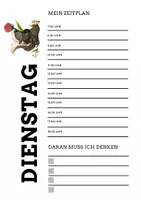Vorschau - Lehrpläne/Lehrermaterial - Tages- / Wochenplan mit supersüßen Tieren - Seite 2