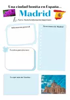 Vorschau - Arbeitsblätter - Spanien - La ciudad de Madrid - LEICHTES Sprachniveau - Seite 3
