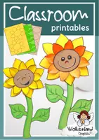 Aperçu - Matériel pour travaux manuels / dessin - Tournesol Bricolage à imprimer sur papier coloré - Page de couverture