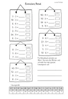 Vorschau - Arbeitsblätter - Einmaleins - Rätsel mit Lösungssätzen Mathe - Seite 3