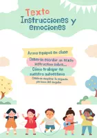 Vista previa - Presentaciones - Texto instructivo y emociones - Portada