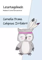 Vorschau - Arbeitsblätter - Lesetagebuch: Cornelia Franz - Calypsos Irrfahrt - Deckblatt