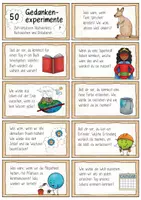 Vorschau - Aufgabenkarten - 50 Gedankenexperimente - Gespräche & Kreatives Schreiben - Seite 3
