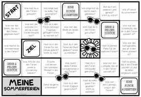 Vorschau - Spiele - Sommerferien – Brettspiel für Gesprächsanlässe und Ferienrückblick | 4.–5. Klasse - Seite 2
