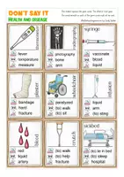 anteprima - Esercizi - gioco inglese salute e malattia (health and diseases) English game - Pagina 2