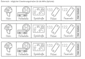 Vorschau - Arbeitsblätter - Verkehrserziehung - Faltheft - praktische Kopiervorlage für das Thema Verkehr & mein Schulweg - Seite 3