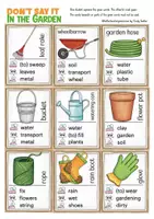 anteprima - Esercizi - gioco inglese in giardino (in the garden) English game - Pagina 2