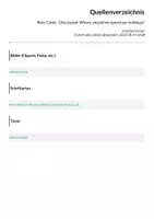 Vorschau - Arbeitsblätter - Role Cards - Discussion: Where should we spend our holidays? - Seite 3