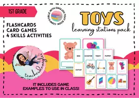 Vista previa - Refuerzo / NEE / Materiales de apoyo - TOYS LEARNING STATIONS PACK - Portada