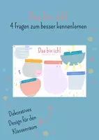 Vorschau - Anderer Materialtyp - Das bin ich! - Ich stelle mich vor - Deckblatt