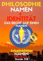 Vorschau - Arbeitsblätter - Namen und Identität (Namen AB 4) - Seite 1