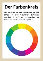 Vorschau - Mal- und Bastelvorlagen - Tierreich - Tag und Nacht - Komplementärfarben - Seite 1