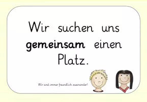 Vorschau - Poster - Tandemlesen - Lesezeit/Leseband - in Grundschrift - Tafelmaterial/Aushang - Seite 3