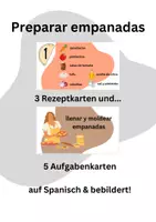 Vorschau - Aufgabenkarten - Cover Empanadas - Deckblatt