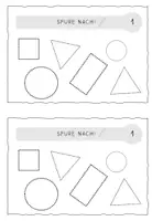 Vorschau - Arbeitsblätter - Mein Formenheft - Arbeitsheft für die geometrischen Grundformen - Seite 2