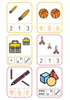 Aperçu - Apprentissages en autonomie - Cartes à pinces - Matériel scolaire - Page 2