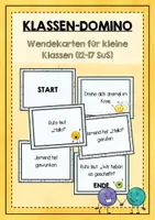 Vorschau - Spiele - Klassendomino (kleine bis mittelgroße Klassen) - Deckblatt