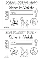 Vorschau - Arbeitsblätter - Verkehrserziehung - Miniheft - Sicher im Verkehr & auf dem Schulweg - Seite 1