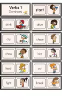 Vorschau - Spiele - Verbs Dominoes - Seite 1