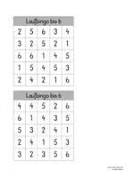 Vorschau - Arbeitsblätter - Lauf-Bingo - Deckblatt