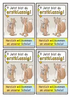 Vorschau - Arbeitsblätter - Einschulung (erste Schultage, Material und Tipps) - Seite 1