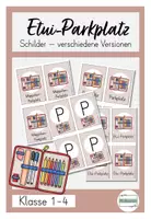 Vorschau - Mal- und Bastelvorlagen - Etui Parkplatz Classroom Management - Deckblatt