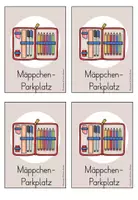 Vorschau - Mal- und Bastelvorlagen - Etui Parkplatz Classroom Management - Seite 2