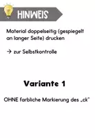 Vorschau - Spiele - Domino: ck oder k? (Rechtschreibung) - Seite 2