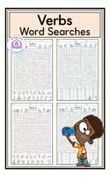 Vorschau - Arbeitsblätter - Verbs Word Searches - Deckblatt