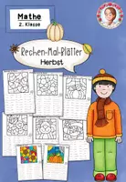 Vorschau - Arbeitsblätter - Rechenmalblätter Herbst | ZR 100 | Klasse 2 - Deckblatt