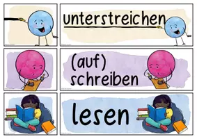 Vorschau - Fördermaterial/Inklusion - Arbeitsanweisungen - Poster & Schilder (Grundschule / DaZ) - Seite 3