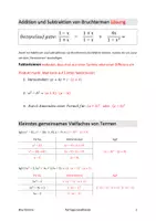 Vorschau - Arbeitsblätter - Mathematik_Bruchterme_Aufgabenpool mit Lösungswegen - Seite 2