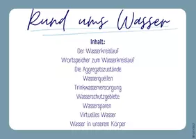 Vorschau - Unterrichtsreihen - Rund ums Wasser Expertenkarten - Seite 3