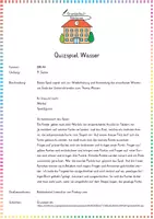Vorschau - Spiele - Thema Wasser: Quizspiel & Wissensabfrage 3-fach diff. - Sachunterricht - Kl. 3/4 - Seite 1