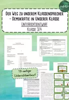 Vorschau - Stundenentwürfe - Der Weg zu unserem Klassensprecher - Wahlen - Unterrichtsentwurf - Deckblatt