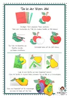 Vorschau - Mal- und Bastelvorlagen - Materialpaket Obst Bastelvorlage - Kirschen-Apfel-Erdbeeren - Seite 1