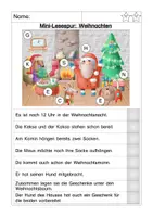Vorschau - Arbeitsblätter - Lesespur Weihnachten - Seite 2