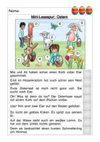Vorschau - Arbeitsblätter - Ostern Lesespur - Seite 3
