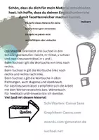 Vorschau - Arbeitsblätter - Materialpaket 14 Themen Kreuzworträtsel und Suchsel mehrfach differenziert - Seite 2