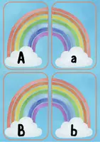 Προεπισκόπηση - Flashcards - Matching a b c /Game Cards | Αντιστοίχιση a b c /Κάρτες παιχνιδιού - Εξώφυλλο