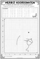 Vorschau - Arbeitsblätter - HERBST-KOORDINATEN - 4 Arbeitsblätter (differenziert) - Seite 2