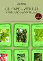 Vorschau - Spiele - Ich habe... wer hat...? Laub- und Nadelbäume - Deckblatt