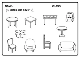 Vista previa - Hojas de trabajo - TOYS WORKSHEETS: UNIT PACK - página 3