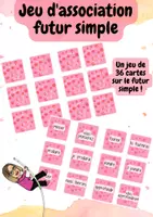 Aperçu - Apprentissages en autonomie - Jeu d'association sur le futur simple - Page de couverture