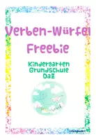 Vorschau - Spiele - Verben-Würfel - Deckblatt