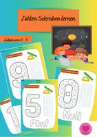 Vorschau - Mal- und Bastelvorlagen - Ziffernschreibkurs (Klasse1), Zahlen schreiben lernen - Deckblatt