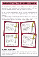 Vorschau - Aufgabenkarten - ggT (größter gemeinsamer Teiler) - 60 Aufgabenkärtchen - Seite 1