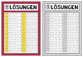 Vorschau - Stationenlernen - GRÖßTER GEMEINSAMER TEILER – 2 Mathe-Brettspiele - Seite 3