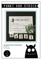 Vorschau - Anderer Materialtyp - Merkplakate I Punkt vor Strich - Deckblatt